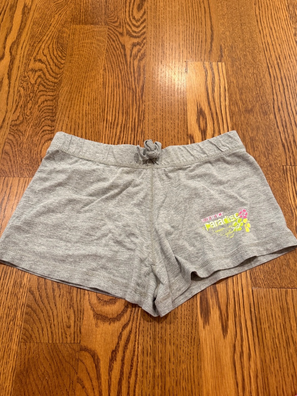 Secret Possessions Gray Athletic Lounge Shorts with Drawstring